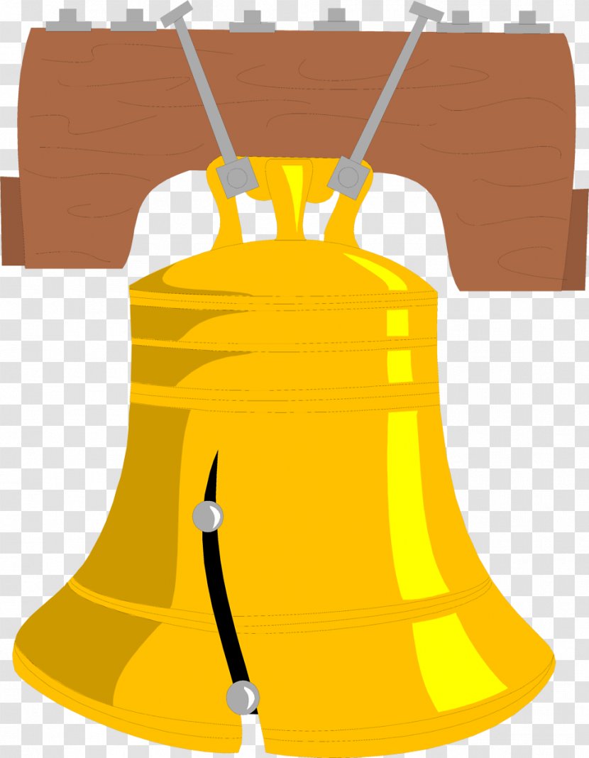 Yellow Clip Art Bell Transparent PNG
