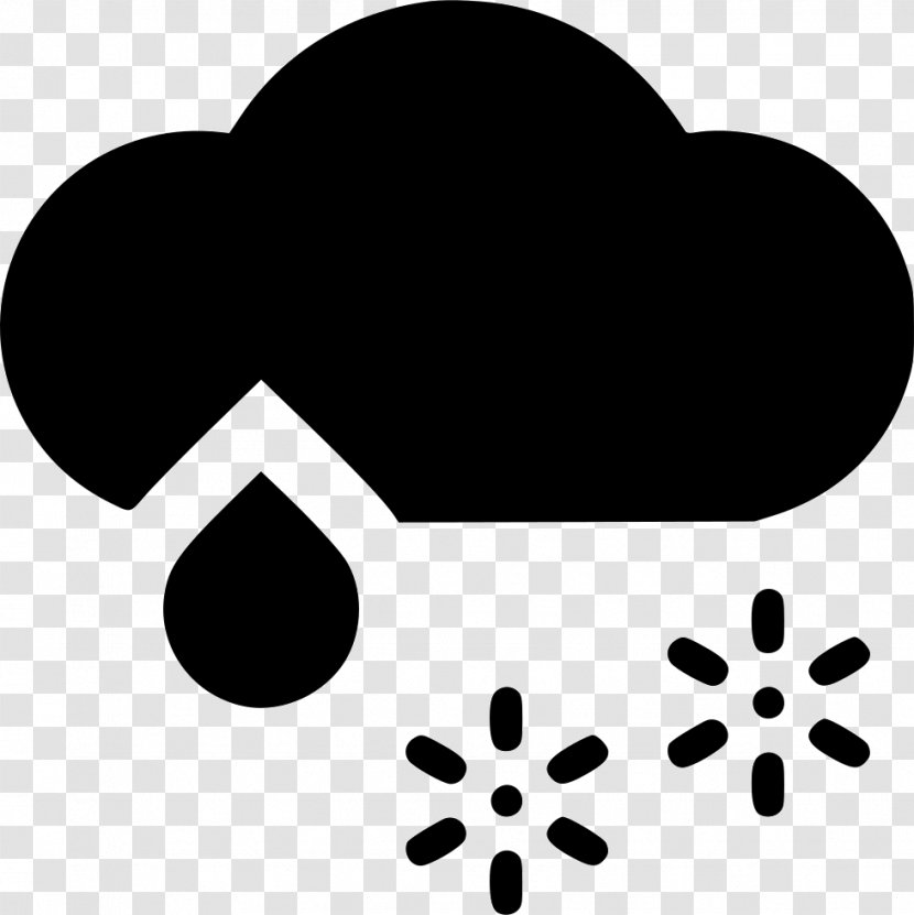 Clip Art Cloud Rain And Snow Mixed Image - Stock Photography Transparent PNG