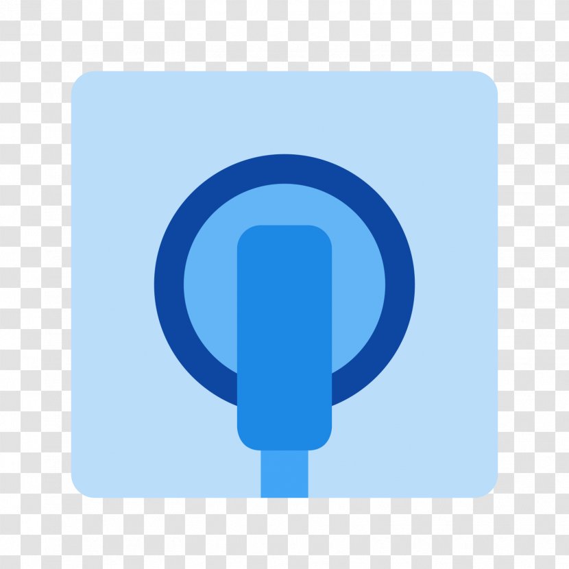 Logo Trademark Brand Symbol - Electric Blue Transparent PNG