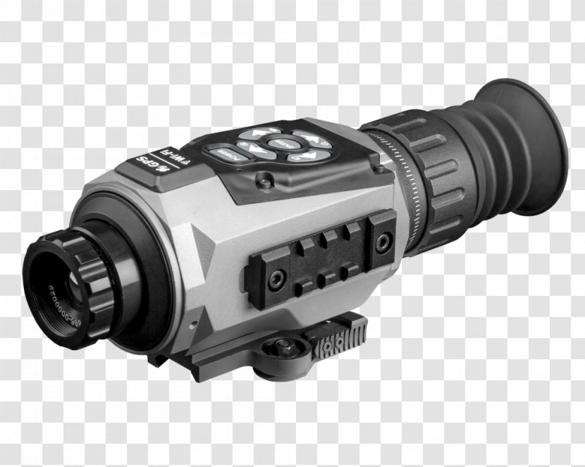 Thermal Weapon Sight Telescopic American Technologies Network Corporation Thermographic Camera - Objective - Celownik Transparent PNG