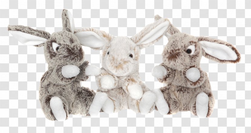 Domestic Rabbit Stuffed Animals & Cuddly Toys Hare - Toy Transparent PNG