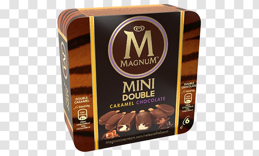 MINI Cooper Chocolate Ice Cream Magnum - Caramel Transparent PNG