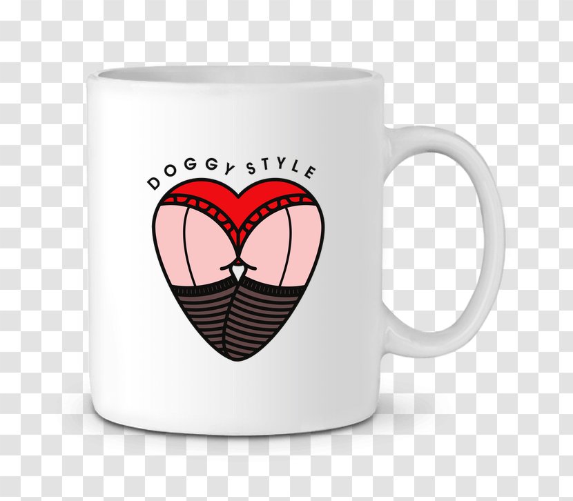 Coffee Cup Mug Bluza Ceramic - Shirt - Doggy Style Transparent PNG