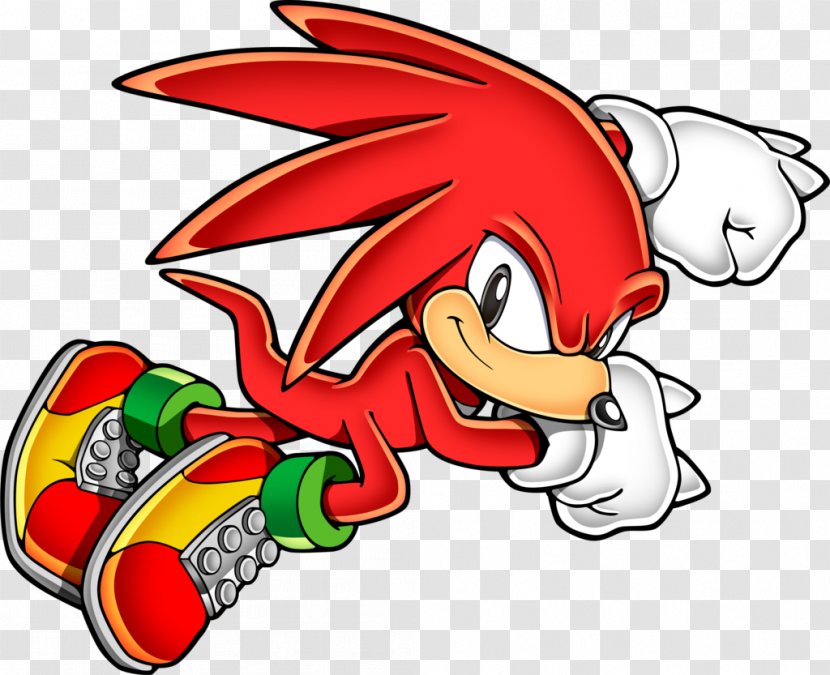 Sonic & Knuckles Mania Knuckles' Chaotix And The Secret Rings Echidna - Food - Classic Transparent PNG