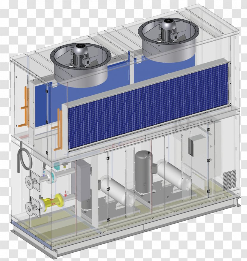 Air Conditioning System Abkühlung Gas - Engineering - Chiller Transparent PNG