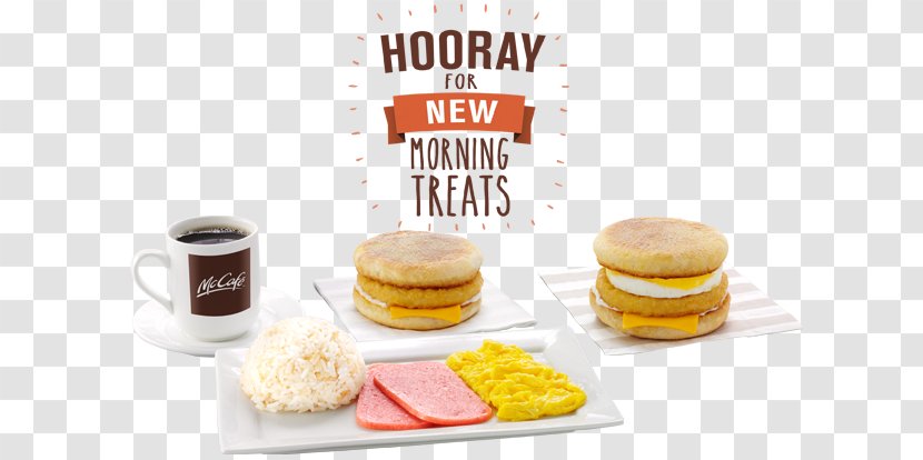 McGriddles Fast Food Breakfast Filipino Cuisine McDonald's - Meal - Round Ham Slices Transparent PNG