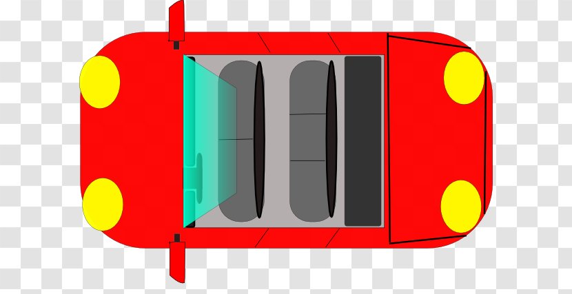 Sports Car Clip Art - Automobile Roof - Truck Top View Transparent PNG