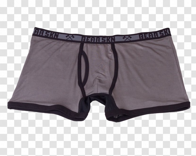 Underpants Swim Briefs Boxer Trunks - Heart - Grey Bear Transparent PNG
