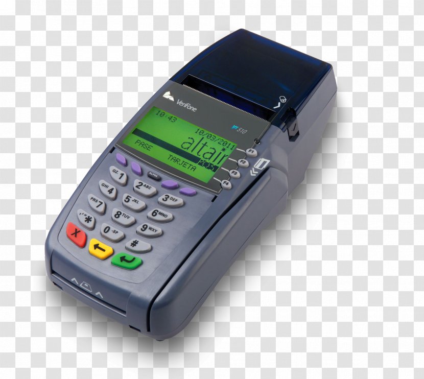 Payment Terminal VeriFone Holdings, Inc. Point Of Sale Credit Card Merchant Transparent PNG