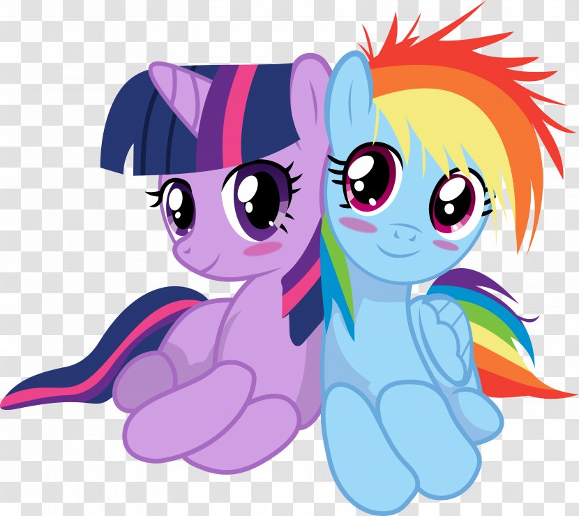My Little Pony: Friendship Is Magic Fandom Rainbow Dash Horse Fluttershy - Cartoon Transparent PNG