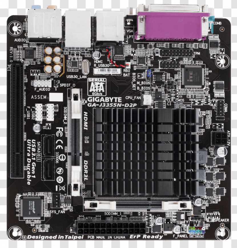 Motherboard Sound Cards & Audio Adapters Intel Central Processing Unit Gigabyte Technology Transparent PNG
