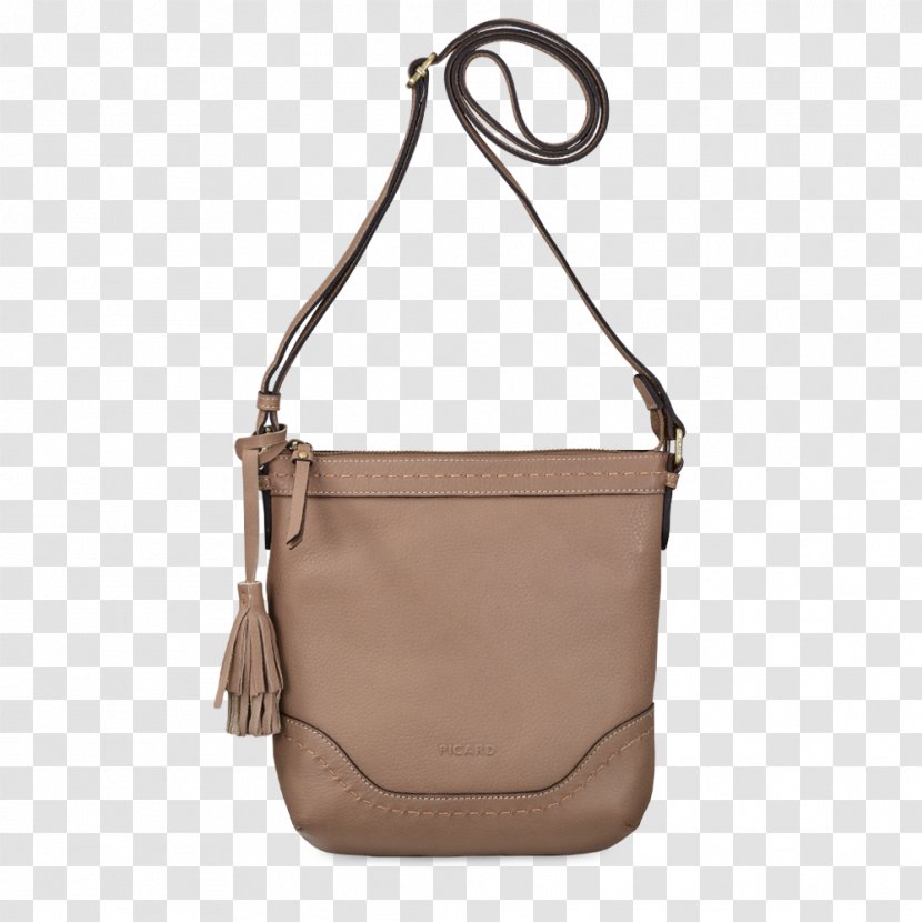 Hobo Bag Leather Messenger Bags Strap - Beige Transparent PNG