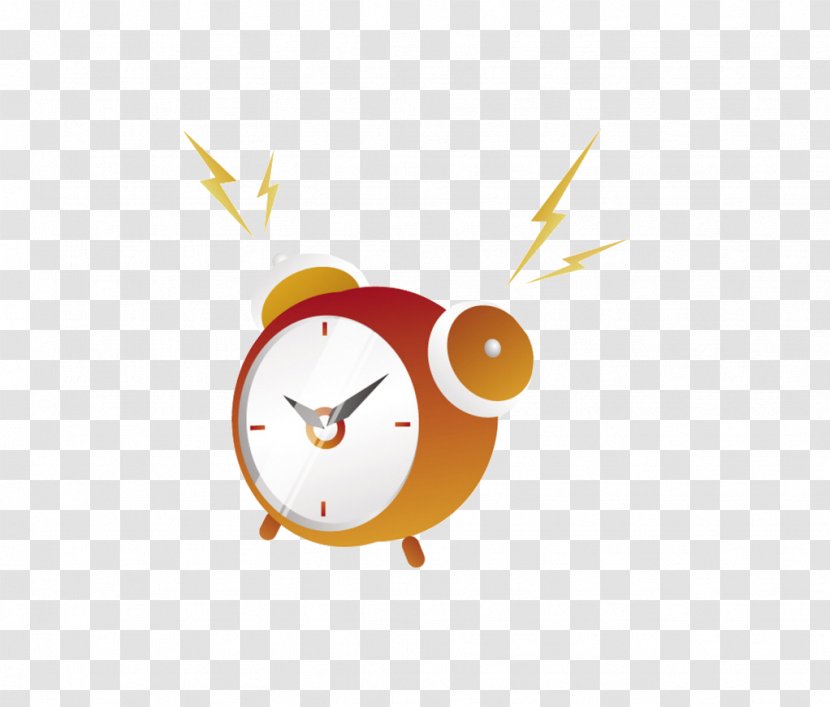 Alarm Clock Cartoon - Household Goods Transparent PNG