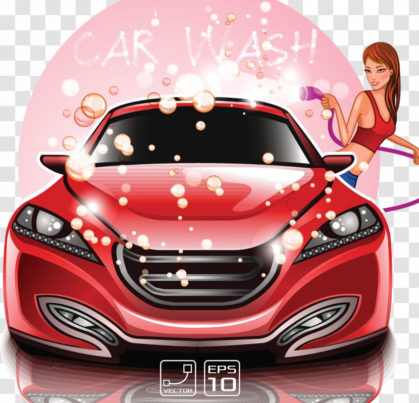 Luxury Sports Car Beauty Services - Wash - Auto Show Transparent PNG