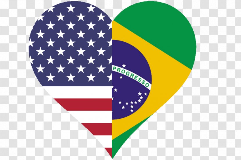 Flag Of The United States Heart Clip Art - Cartoon - Folha Transparent PNG