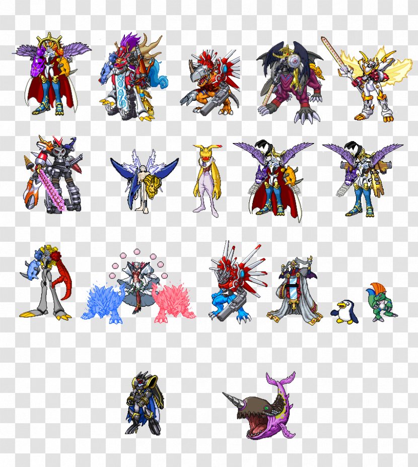 Digital Art Pixel DeviantArt Artist - Digimon Fusion Season 3 Transparent PNG