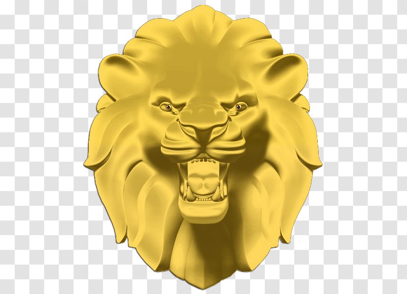 Lion Gold IPhone - Carnivoran Transparent PNG