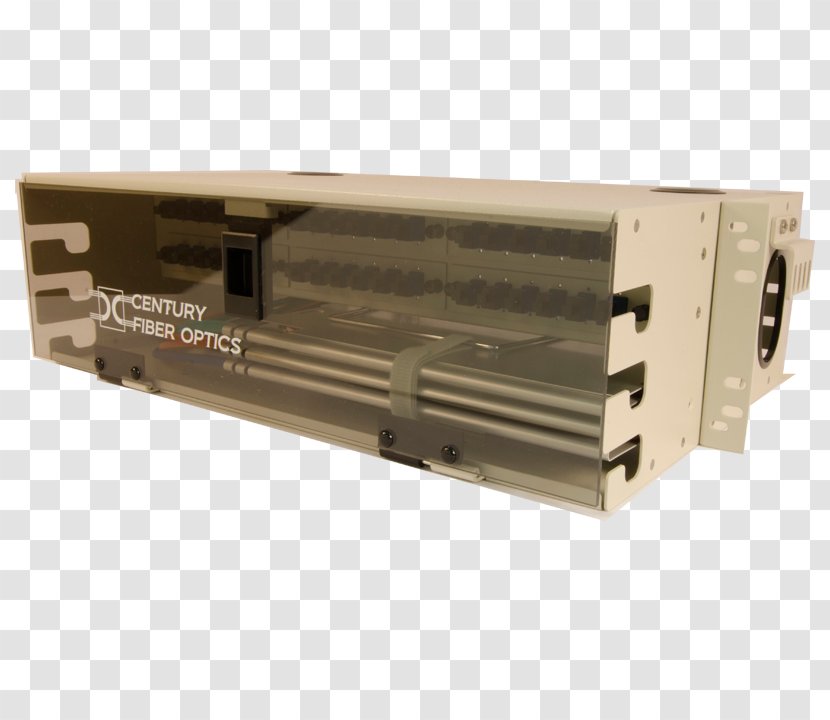 Electrical Enclosure Optical Fiber Fusion Splicing 19-inch Rack Electronics - Electricity - Optics Transparent PNG