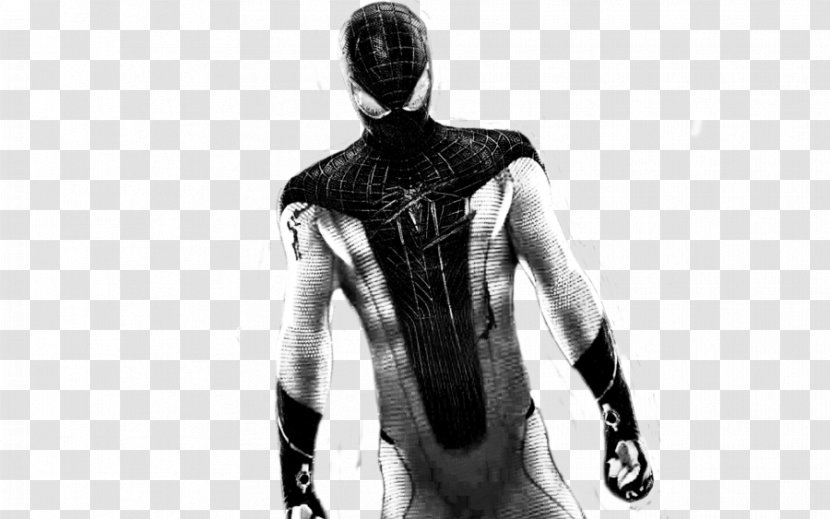 Spider-Man: Back In Black Costume And White Suit - Silhouette - Clueless Transparent PNG