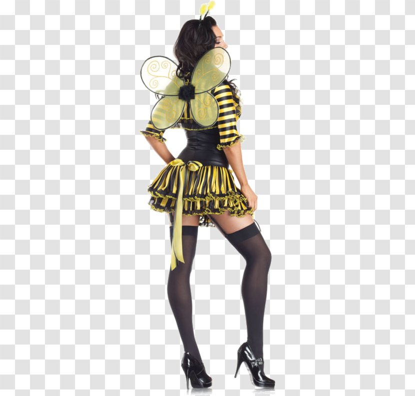 Halloween Costume Bee Dress Женская одежда - Silhouette Transparent PNG