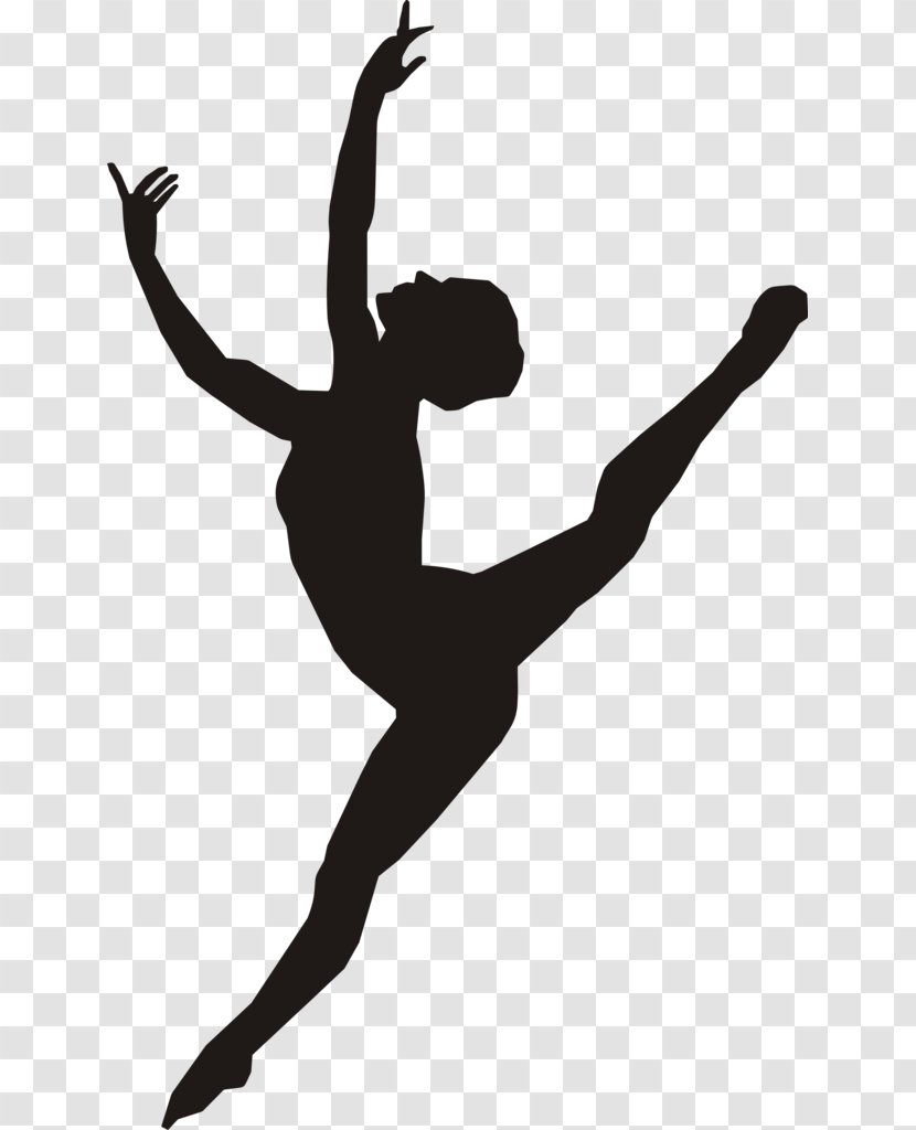 Ballet Dancer T-shirt - Silhouette Transparent PNG