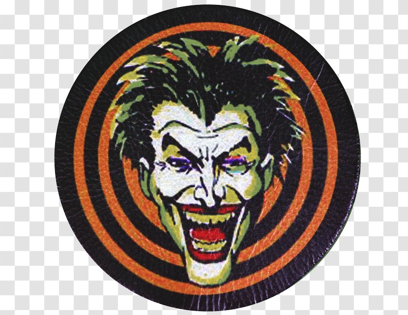 Joker Batman Embroidered Patch Film - Tim Burton Transparent PNG