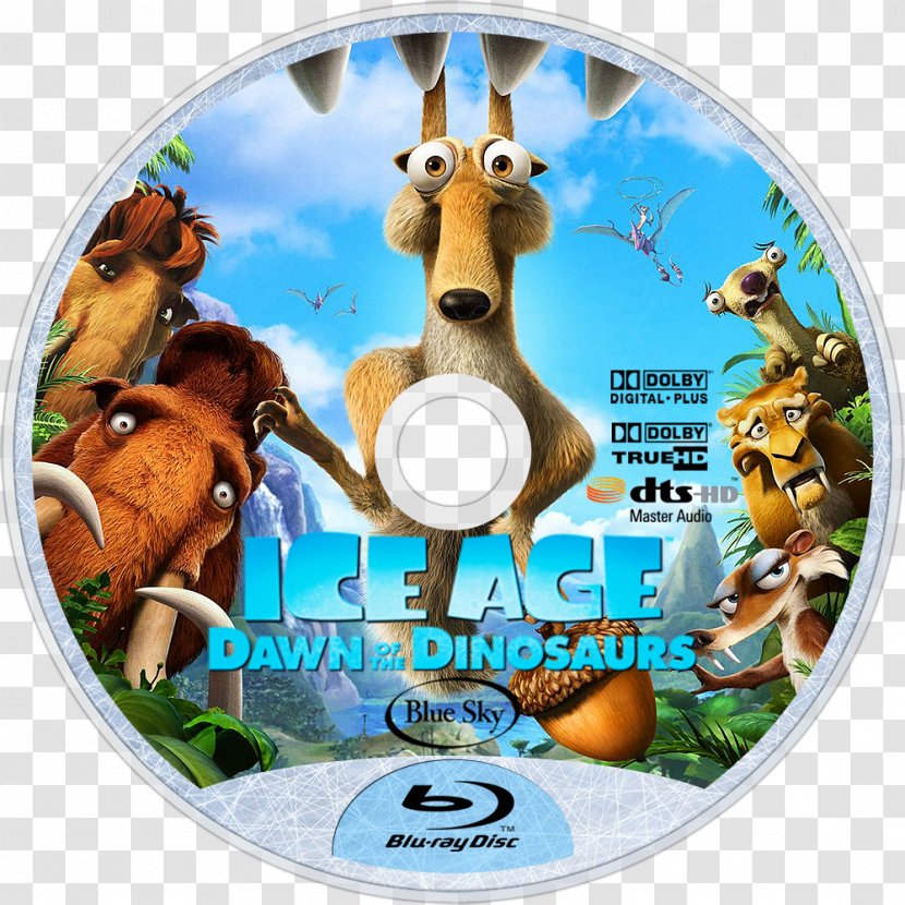 Scrat Manfred Sid Ice Age Film - Adventure - Of Dinosaurs Transparent PNG