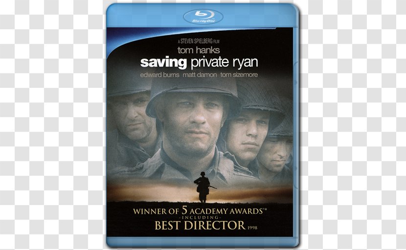 Saving Private Ryan Blu-ray Disc Ultra HD Steven Spielberg Paramount Pictures - Dvd Transparent PNG