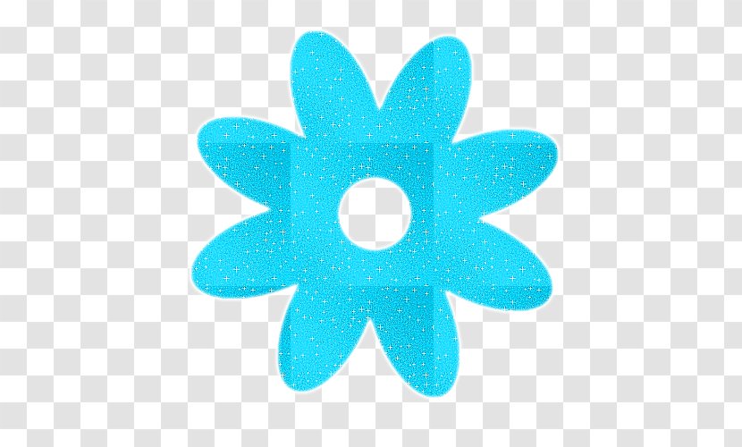 Drawing Clip Art - Azure - Blue Flower Transparent PNG