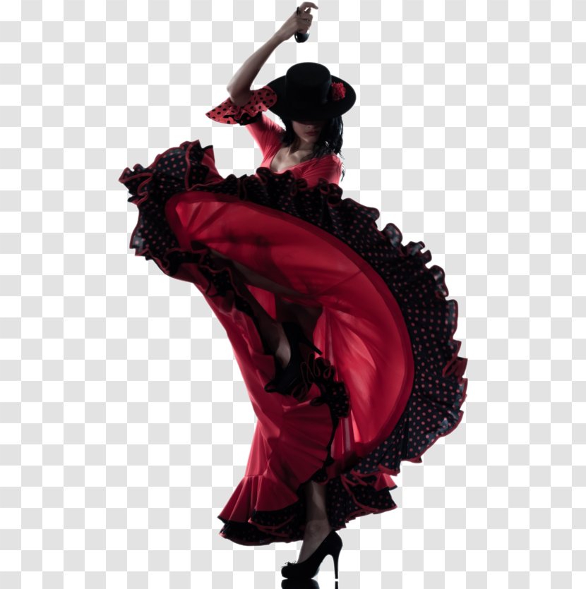 Spain Flamenco Dance Royalty-free - Cartoon - Silhouette Transparent PNG