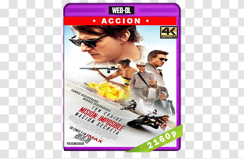 Mission: Impossible – Rogue Nation Blu-ray Disc Ethan Hunt Film - Subtitle Transparent PNG