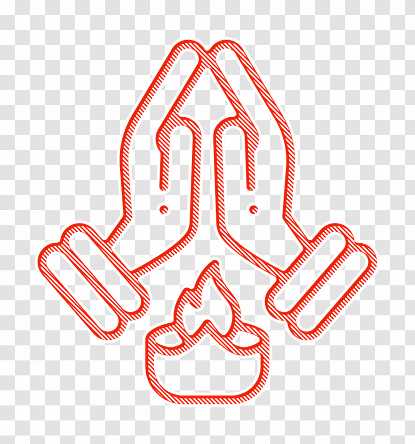 Diwali Icon Hands Icon Religion Icon Transparent PNG