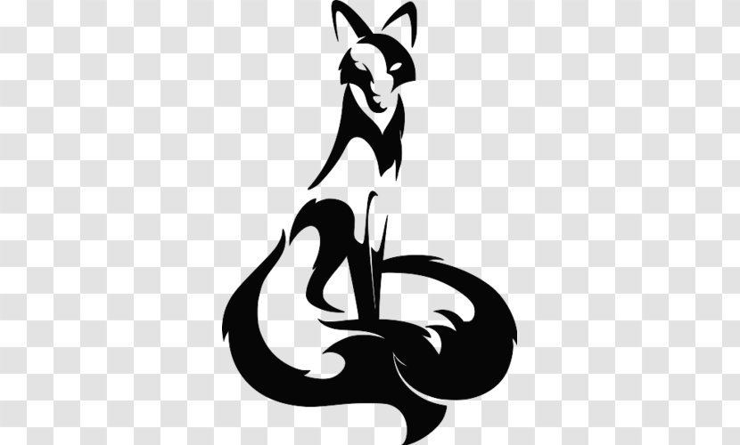 Nine-tailed Fox Kitsune Ninetales Tattoo Transparent PNG