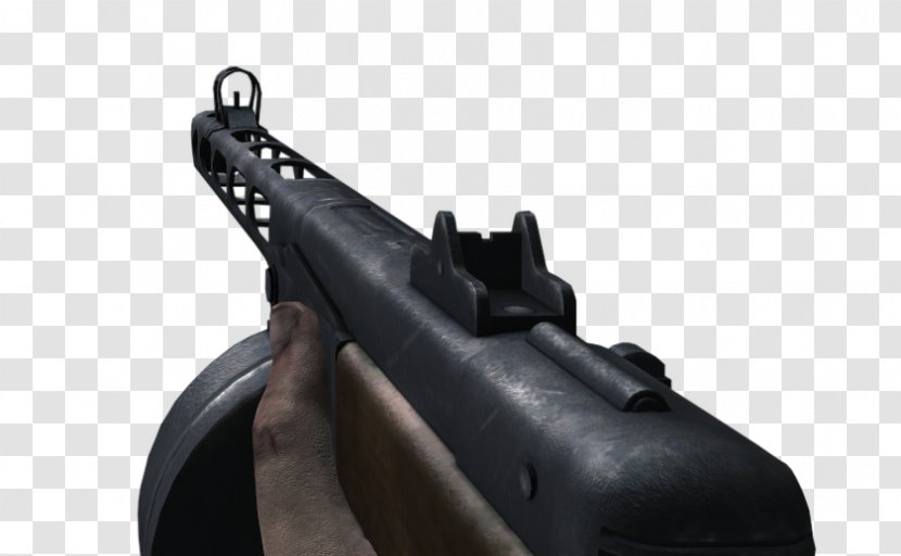 Call Of Duty: World At War Black Ops II PPSh-41 Duty 2 - Assault Rifle - Weapon Transparent PNG