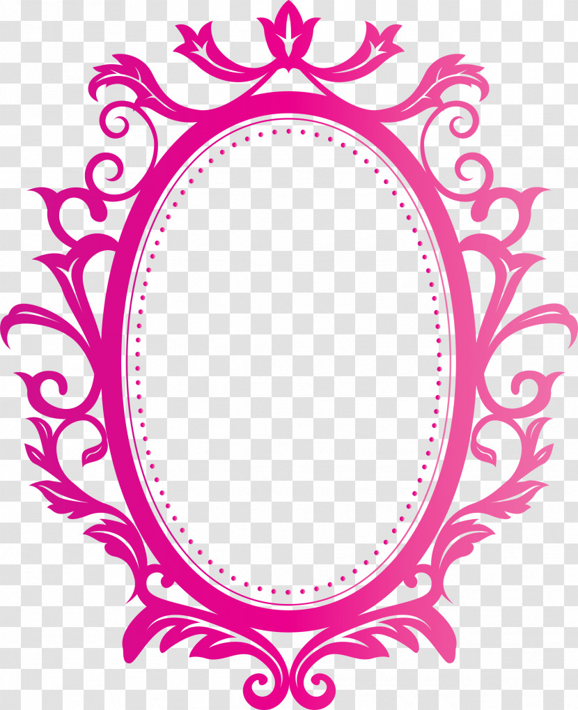 Oval Frame Transparent PNG