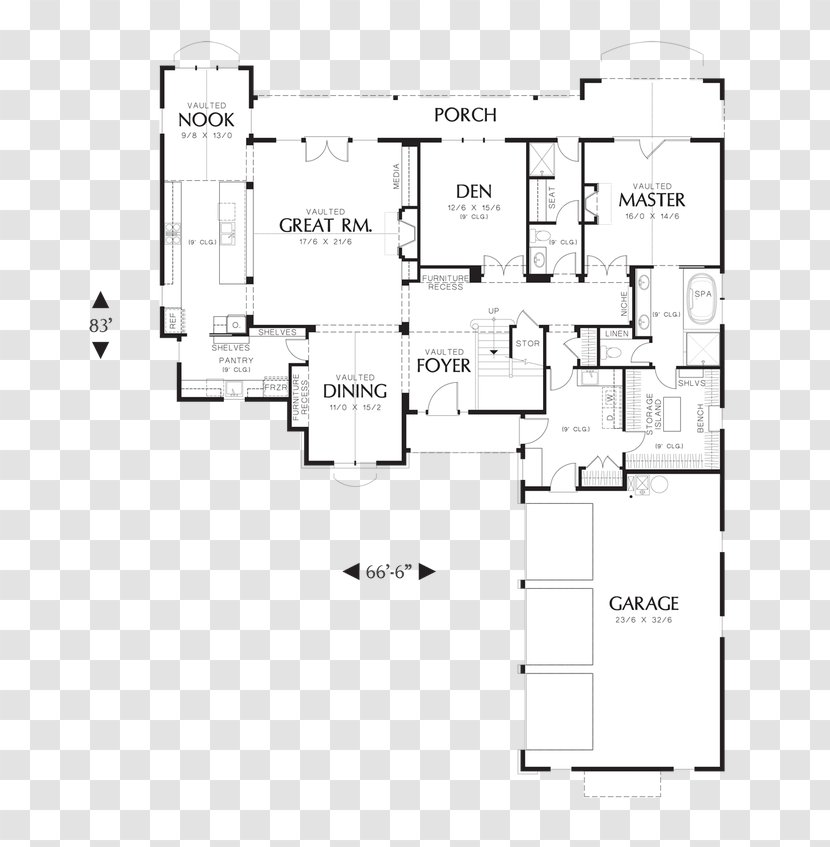Floor Plan Product Design Technical Drawing Transparent PNG
