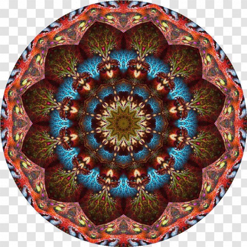 Kaleidoscope Mandala Symmetry Pattern - Thumbnail - Mockupmandala Transparent PNG