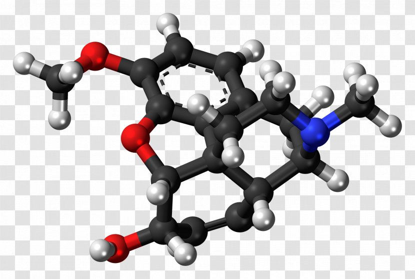 Dihydromorphine Codeine Opioid Nicomorphine - Thebaine - Molecule Transparent PNG