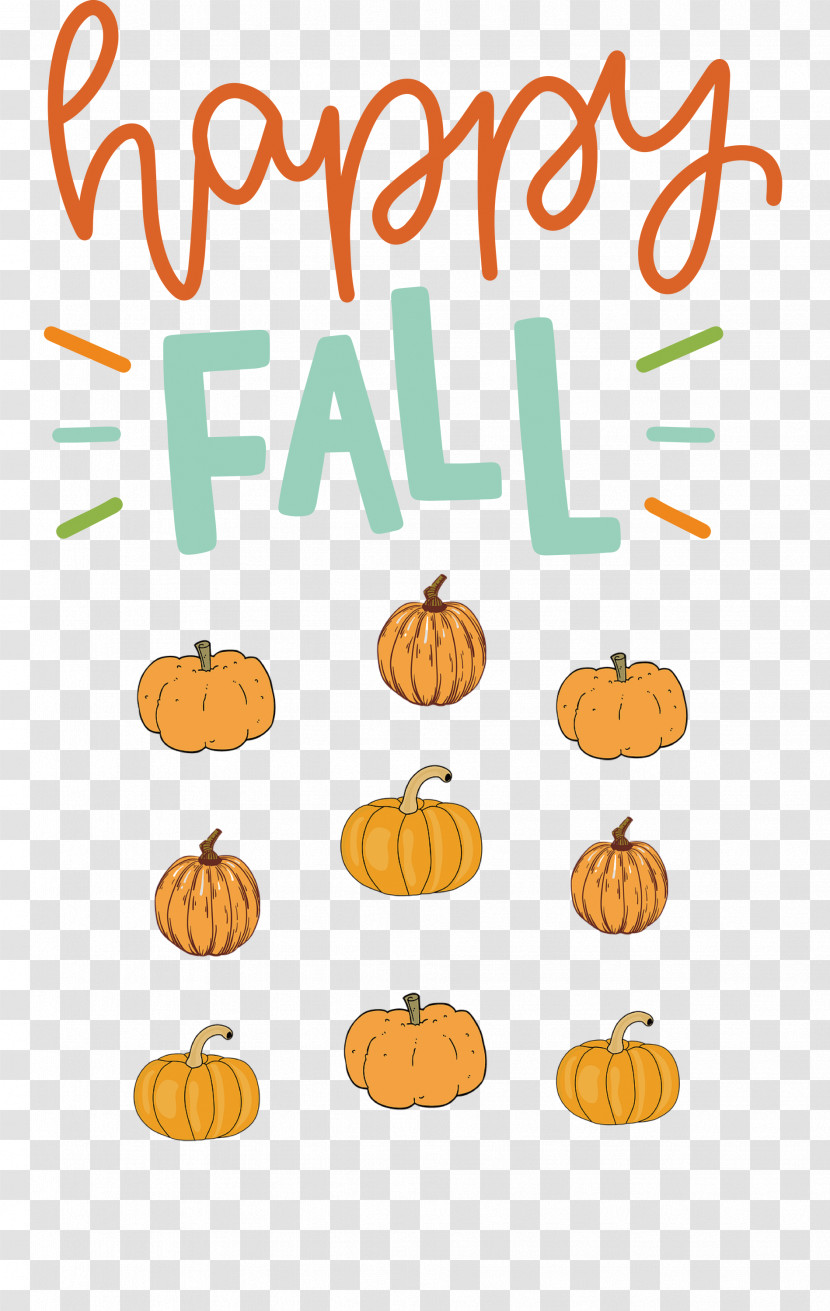 Happy Fall Transparent PNG