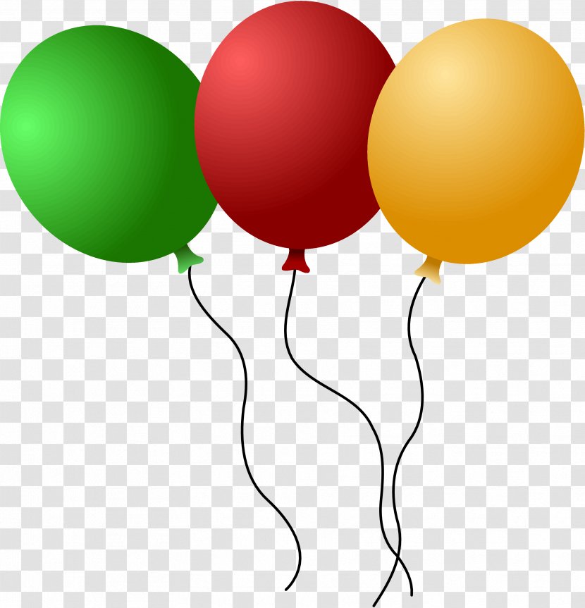 Balloon Animation Birthday Clip Art - Toy - Persimmon Transparent PNG