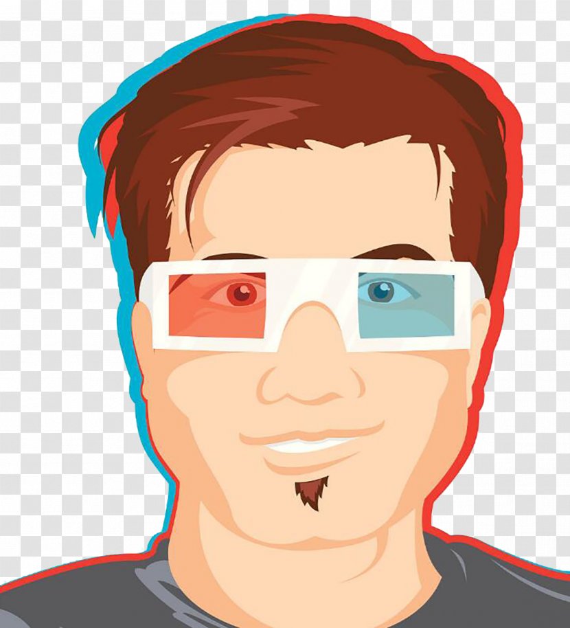 Glasses 3D Film - Flower - Watch The Movie Audience Transparent PNG