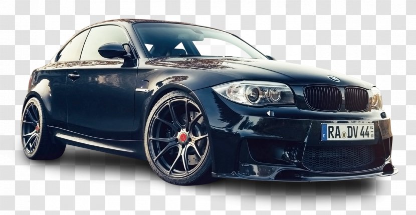 BMW M Coupe M3 Car 1 Series M1 - Bmw E87 - Black 1M V FF Transparent PNG