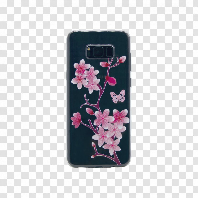 Cherry Blossom Mobile Phone Accessories ST.AU.150 MIN.V.UNC.NR AD Pink M Transparent PNG