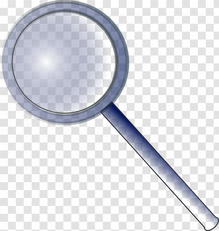 Magnifying Glass Lens Clip Art - Ink Brush Transparent PNG