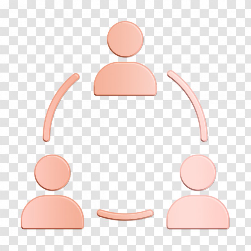 Team Icon Miscellaneous Group - Pink - Ear Smile Transparent PNG