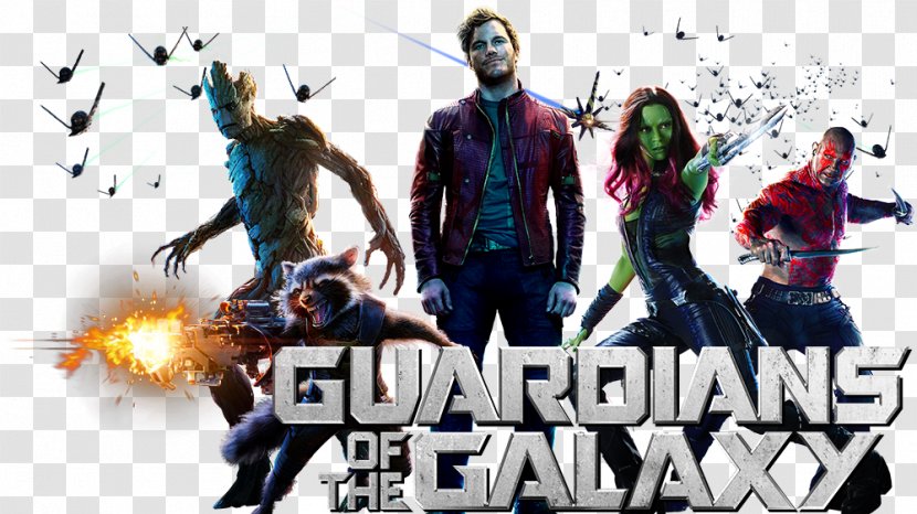 Star-Lord T-shirt Drax The Destroyer Galaxy Iron-on - Tshirt - Guardians Of Transparent PNG