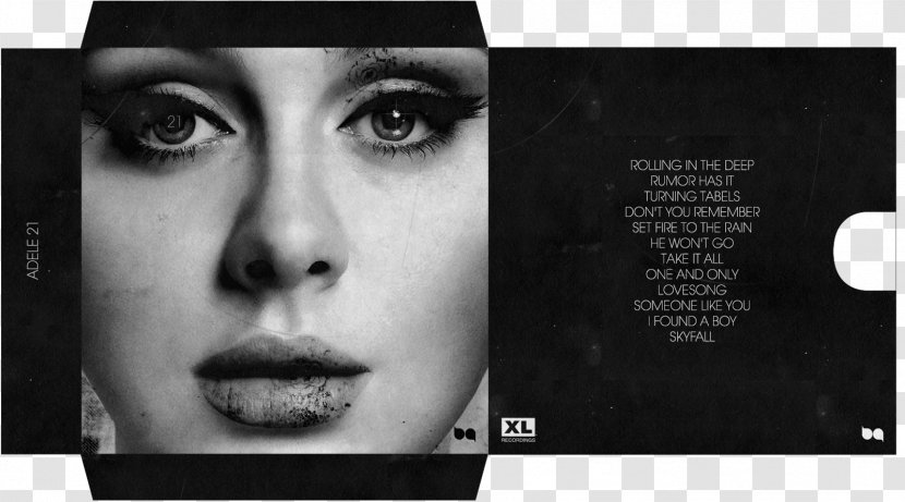 Adele 0 Album Cover 1 - Silhouette Transparent PNG