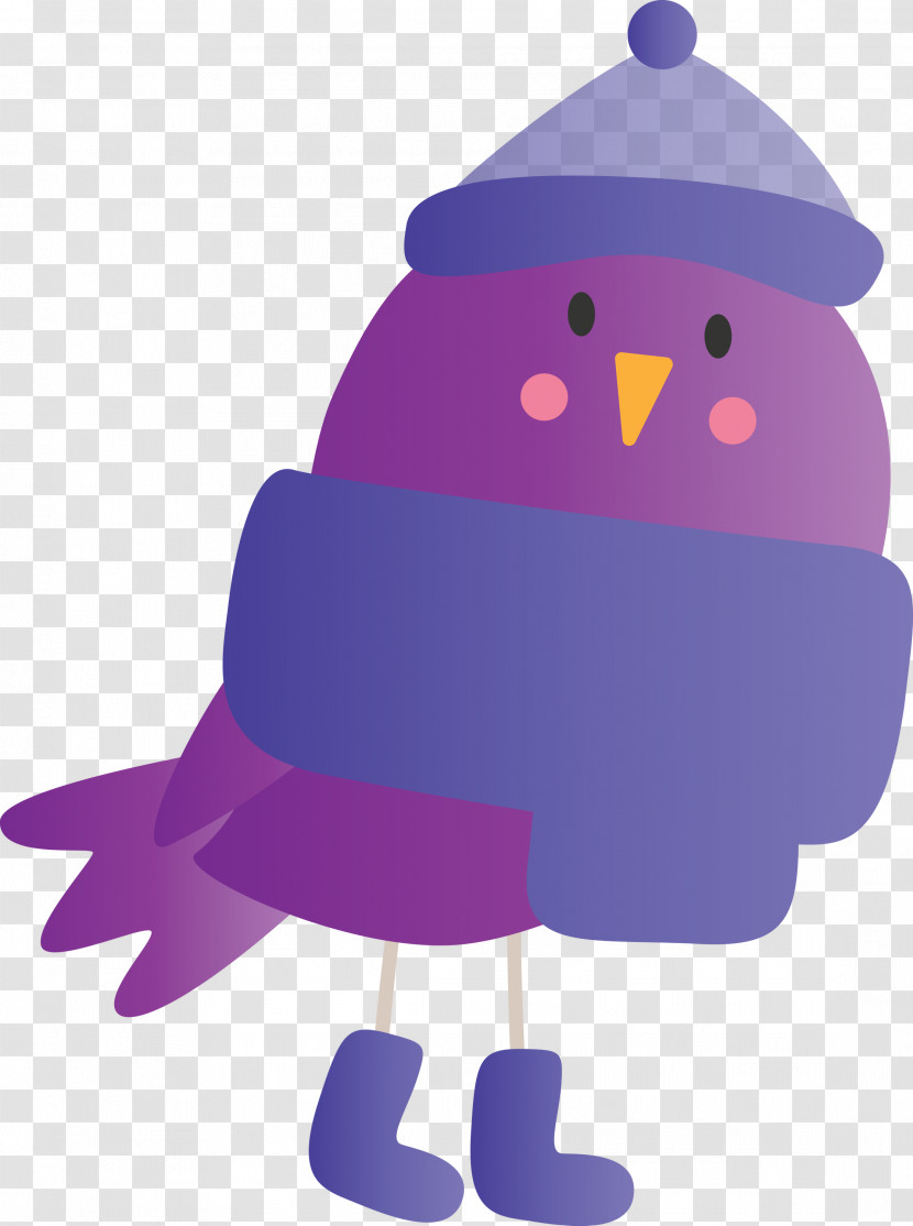 Cartoon Purple Violet Animation Transparent PNG