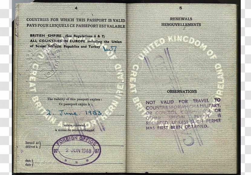 Indian Passport Travel Document Visa Transparent PNG