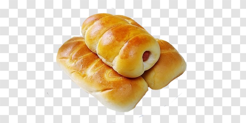 Ham Kifli Pan De Jamxf3n Bun Croissant - Gratis - Bread Transparent PNG